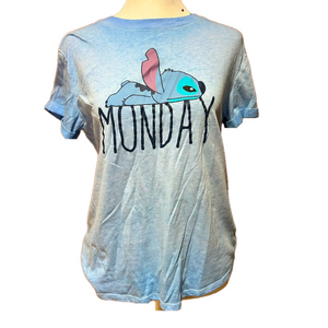 Disney Stitch Juniors Light Blue T-Shirt